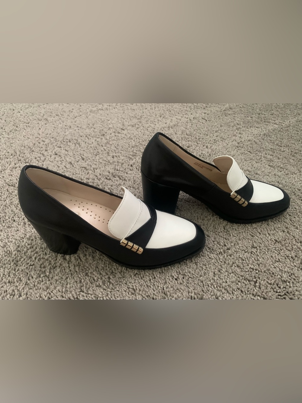 Classic High Heeled Loafer by Cole Haan - Picture 2 of 9